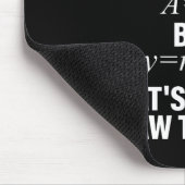 Mathe werde ich machen, ich werde es sogar machen, mousepad (Ecke)