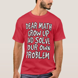 Mathe-Wissenschaft-Ingenieur-Student Geschenk-Witz T-Shirt