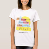 Mathe Wonderful Equation T - Shirt (Vorderseite)