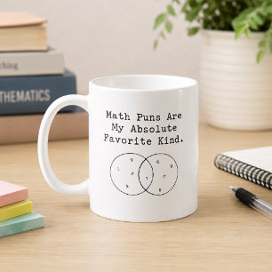 Mathe-Wortspiele sind meine absolute Lieblingsart Kaffeetasse