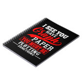 Mathe-Zeichenpapiers- mit Maßeinteilungwortspiel Notizblock (Linke Seite)