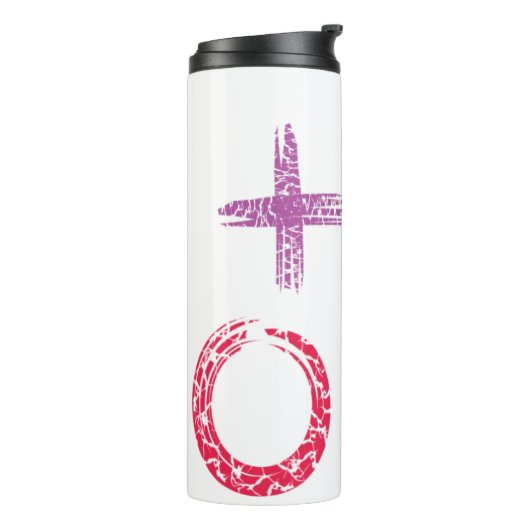 Mathe zeichnend thermosbecher (Nach links gedreht)