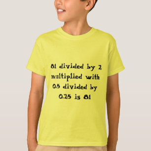 Matheberechnung T-Shirt
