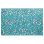 Mathegekritzelblau Stoff (Yard (91,4 cm))