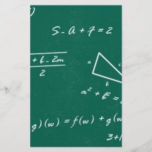 Mathelehrer Algebra-Geek Briefpapier
