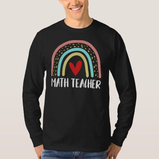 Mathelehrer Funny School Lehrer Lehrer T-Shirt (Vorderseite)