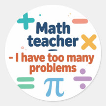 Mathelehrer — Ich habe zu viele Probleme