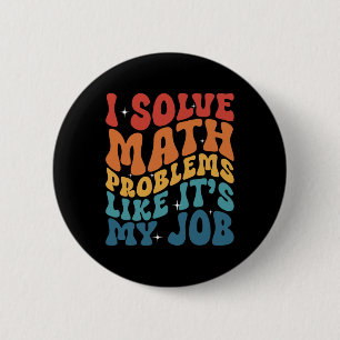 Mathelehrer Ich löse Matheprobleme, als wäre es me Button