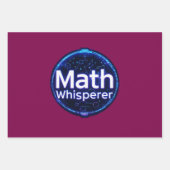 Mathelehrer Math Whisperer Geschenkpapier Set (Vorderseite 3)