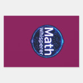 Mathelehrer Math Whisperer Geschenkpapier Set (Vorderseite)