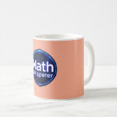 Mathelehrer Math Whisperer Kaffeetasse (VorderseiteRechts)