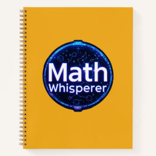 Mathelehrer Math Whisperer Notizblock