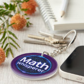 Mathelehrer Math Whisperer Schlüsselanhänger (Vorderseite rechts)