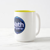 Mathelehrer Math Whisperer Zweifarbige Tasse (VorderseiteRechts)