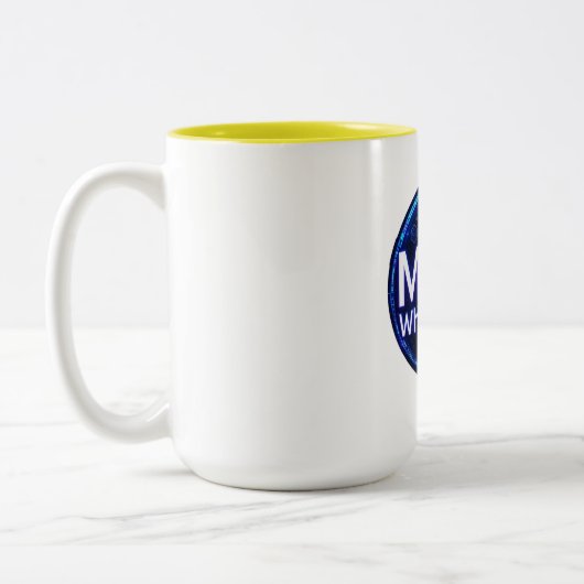 Mathelehrer Math Whisperer Zweifarbige Tasse (Links)