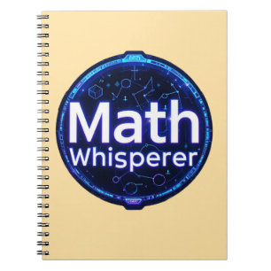 Mathelehrer Mathe-Flüsterer Notizblock
