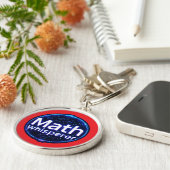 Mathelehrer Mathe-Flüsterer Schlüsselanhänger (Seite)