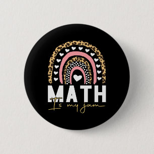 Mathelehrer - Mathe ist meine Leidenschaft Button