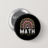 Mathelehrer - Mathe ist meine Leidenschaft Button (Vorne & Hinten)