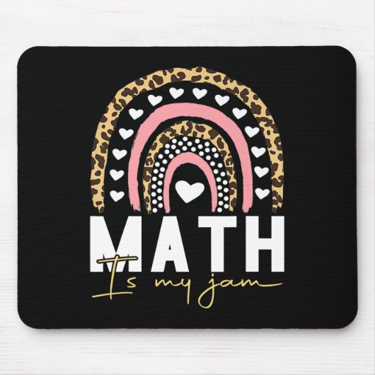Mathelehrer - Mathe ist meine Leidenschaft Mousepad (Vorne)