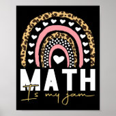 Mathelehrer - Mathe ist meine Leidenschaft Poster (Vorne)