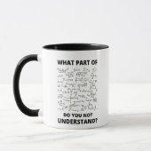 Mathelehrer Mathematikprofessor Mathematiker Tasse (Links)