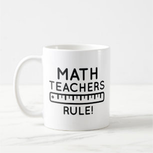 Mathelehrer regieren kaffeetasse