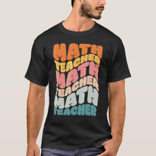 Mathelehrer Vintage Retro T-Shirt