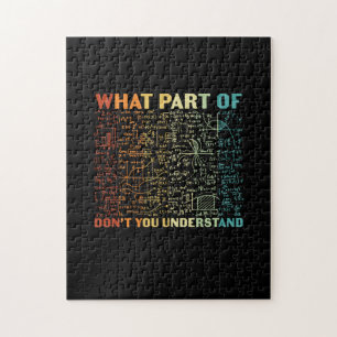 Mathelehrer, welcher Teil der Mathematik Puzzle