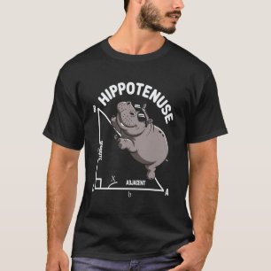 Mathelehrer-Witz Humor Geometrie Hypothenuse Lusti T-Shirt