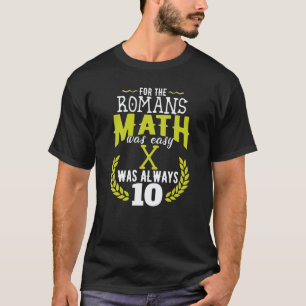Mathelehrer Zitat Schüler Schule Mathematik T-Shirt