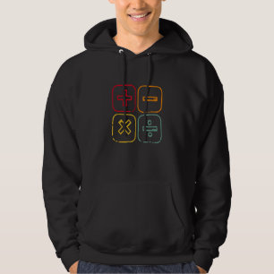 Mathelehrer Zurück zur Schule 100 Tage Schule Hoodie