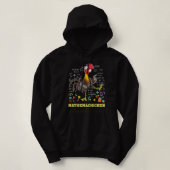 Mathemachicken Lehrerin Math Lovers Funny Huhn Hoodie (Design vorne)