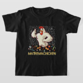 Mathemachicken Math Lover Funny Chicken T-Shirt (Ablage )