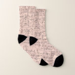 Mathematic Lovers, Math Formula, Math Geek Socken<br><div class="desc">The perfect Cute Mathematic Lovers, Math Formula, Math Geek, a pattern gift idea for all men, women & kids who loves Math Equation Seamless fabric! Makes an ideal gift for your mom, dad, sister, brother, aunt, uncle, grandma or grandpa & for your love ones for their Wedding Anniversaries, Birthdays, Summer,...</div>