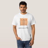 Mathematica Mann T-Shirt (Vorne ganz)