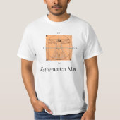 Mathematica Mann T-Shirt (Vorderseite)