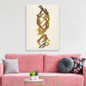 Mathematically Aligned Sculpture Leinwanddruck (Insitu (Wohnzimmer))