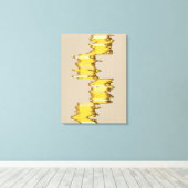 Mathematically Aligned Sculpture  Leinwanddruck (Insitu (Holzboden))