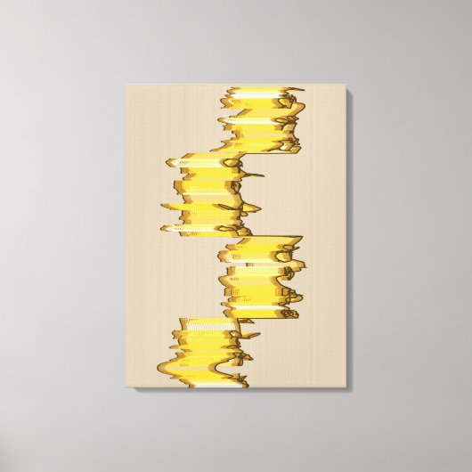 Mathematically Aligned Sculpture Leinwanddruck (Vorderseite)