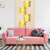 Mathematically Aligned Sculpture  Leinwanddruck (Insitu (Wohnzimmer))