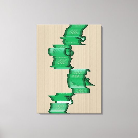 Mathematically Aligned Sculpture Leinwanddruck (Vorderseite)