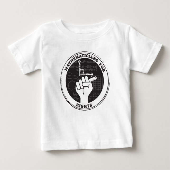 Mathematicians for Rights T - Shirt - Baby (Vorderseite)