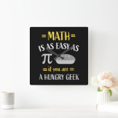  mathematicians Math Teachers Students Professors  Quadratische Wanduhr (Zuhause)