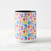 MATHEMATICS AND NUMERICAL OPERATIONS ZWEIFARBIGE TASSE (Mittel)