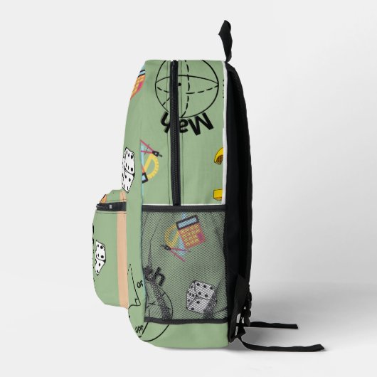 Mathematics Bedruckter Rucksack (Rechts)