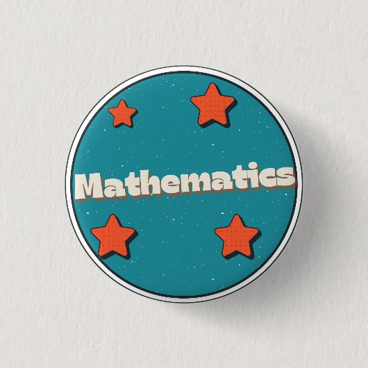 Mathematics Button (Vorderseite)
