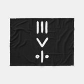 Mathematics Equality > Division Math Symbol Sta Fleecedecke (Vorderseite (Horizontal))