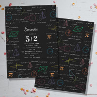 Mathematics Equations Math Formulas Birthday