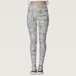 Mathematics Geometry Formel Euclidean Gleichung Leggings<br><div class="desc">Mathe.</div>